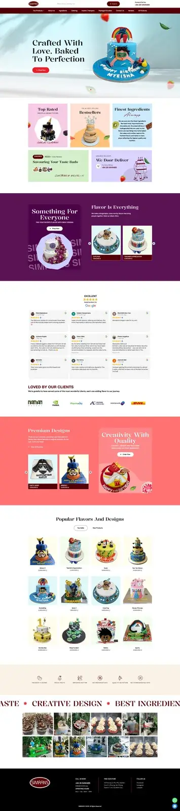 A website built by Ainygo Technologies